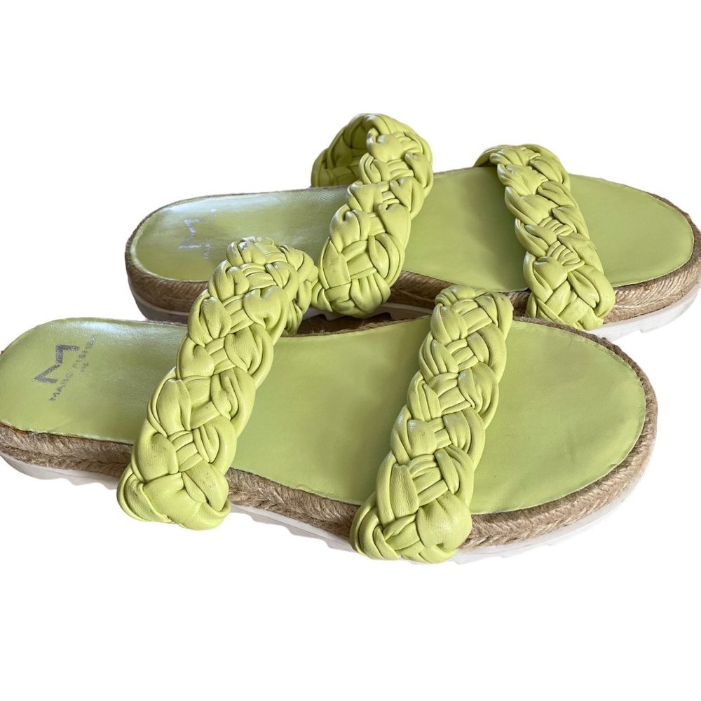 Marc Fisher Jaimee Braided Sandal Size 7 - image 5